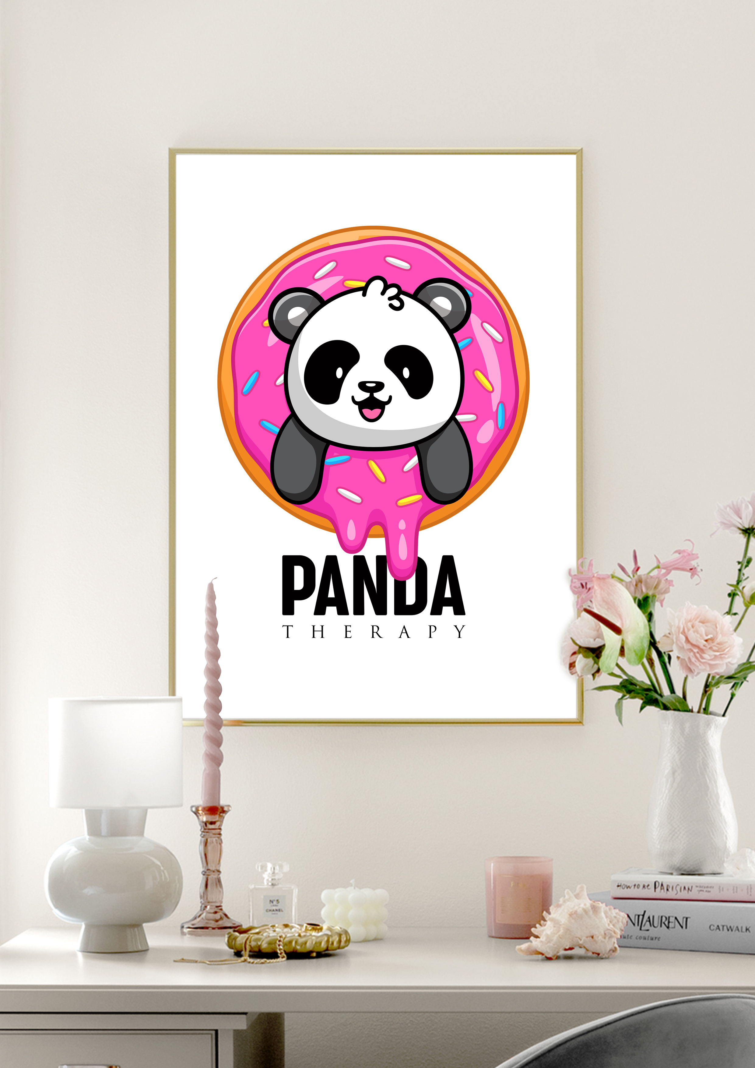 Radostná Panda „Donut“